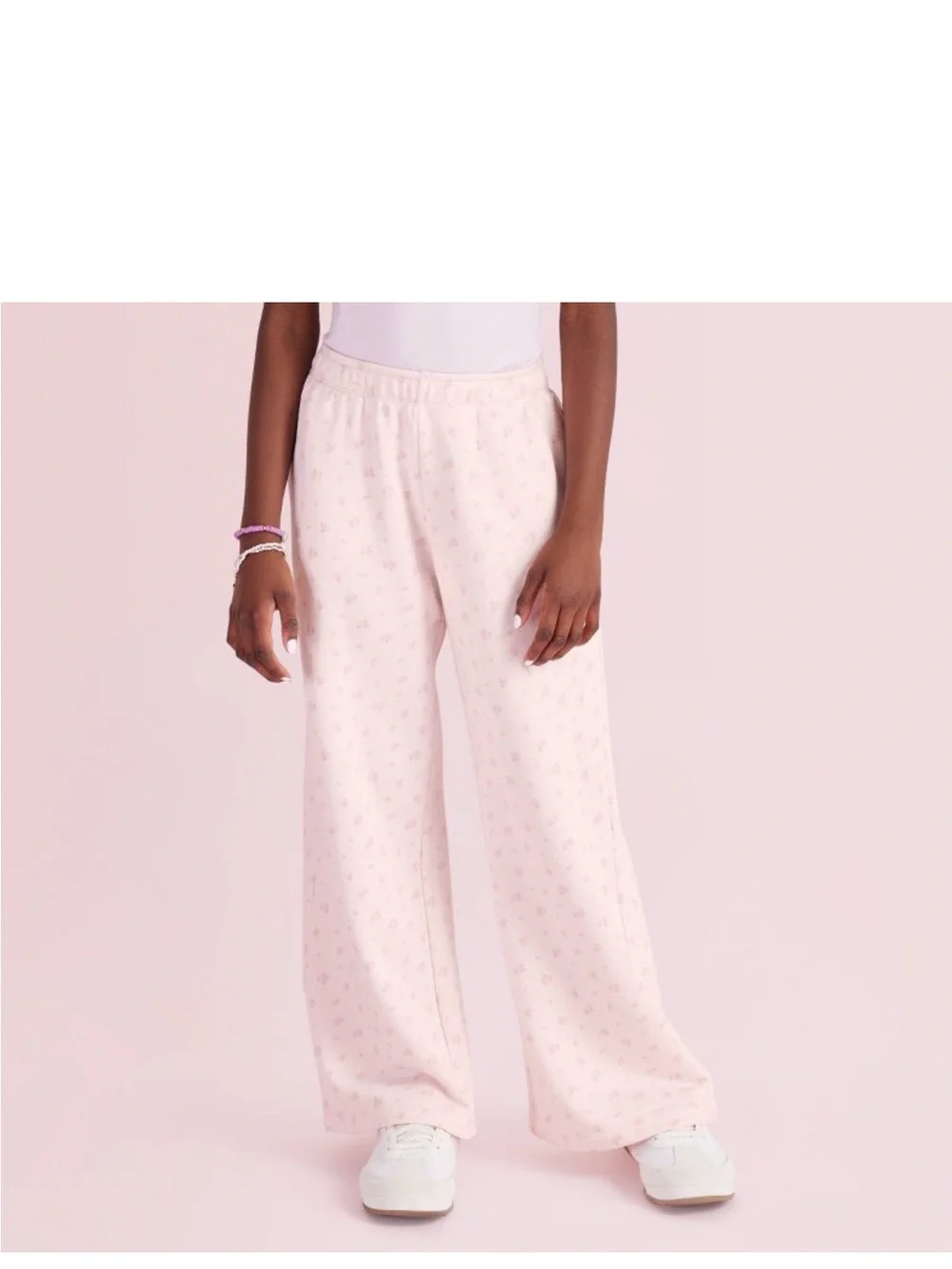 LoveShackFancyxTarget Esme Blooming Heirloom Ditsy Terry Sweatpants NWT